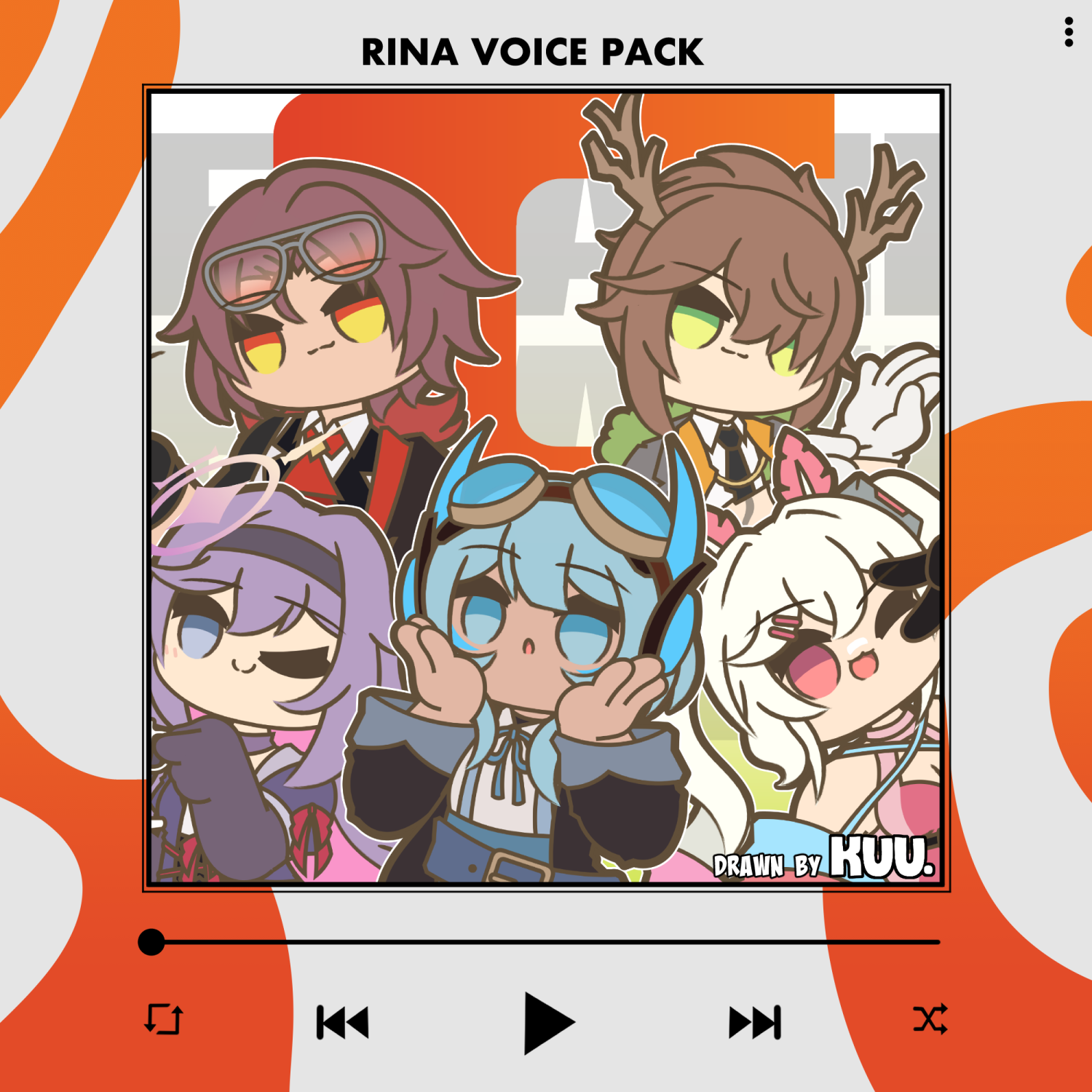 Release of Voice Pack type Merchandise