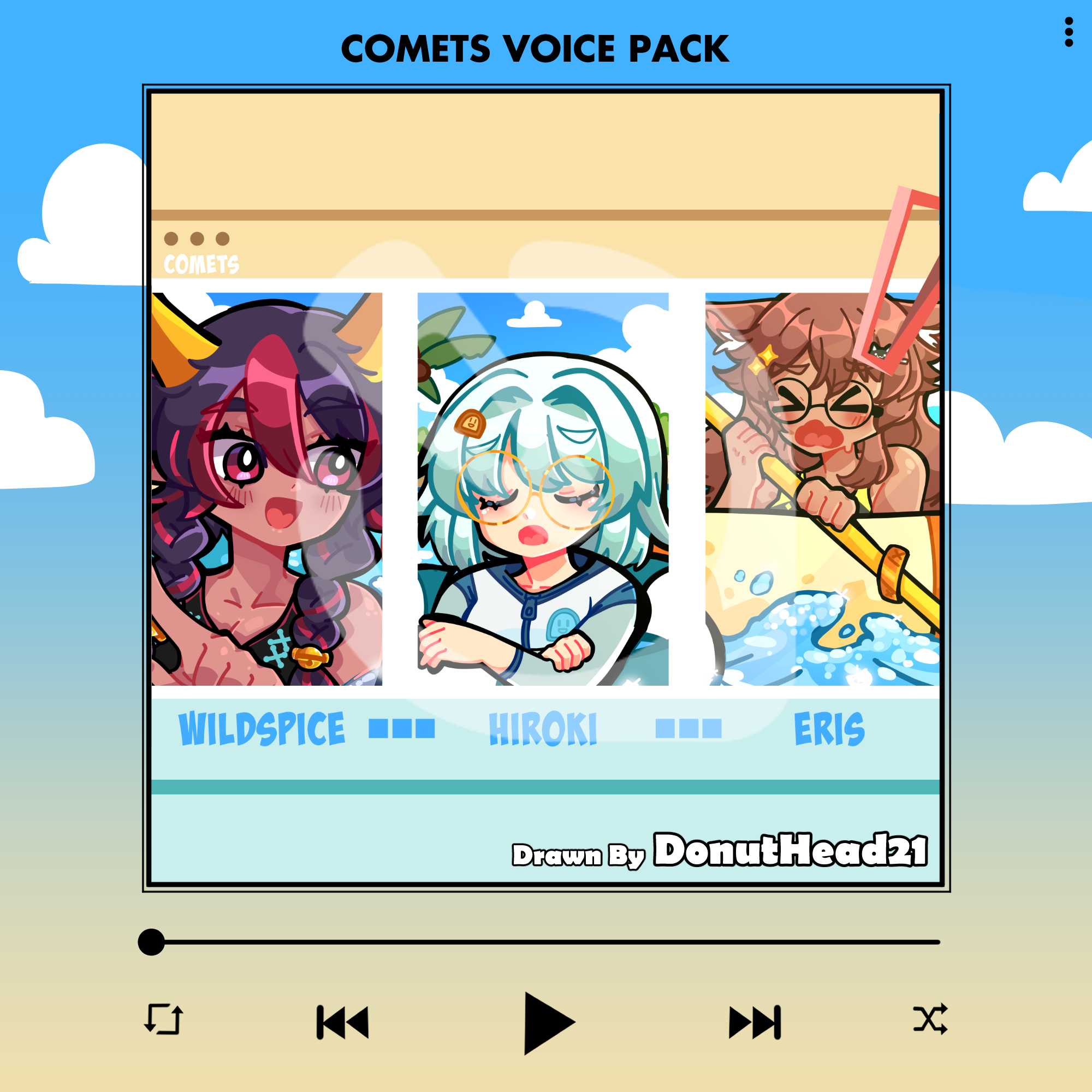 Comets VoicePack 