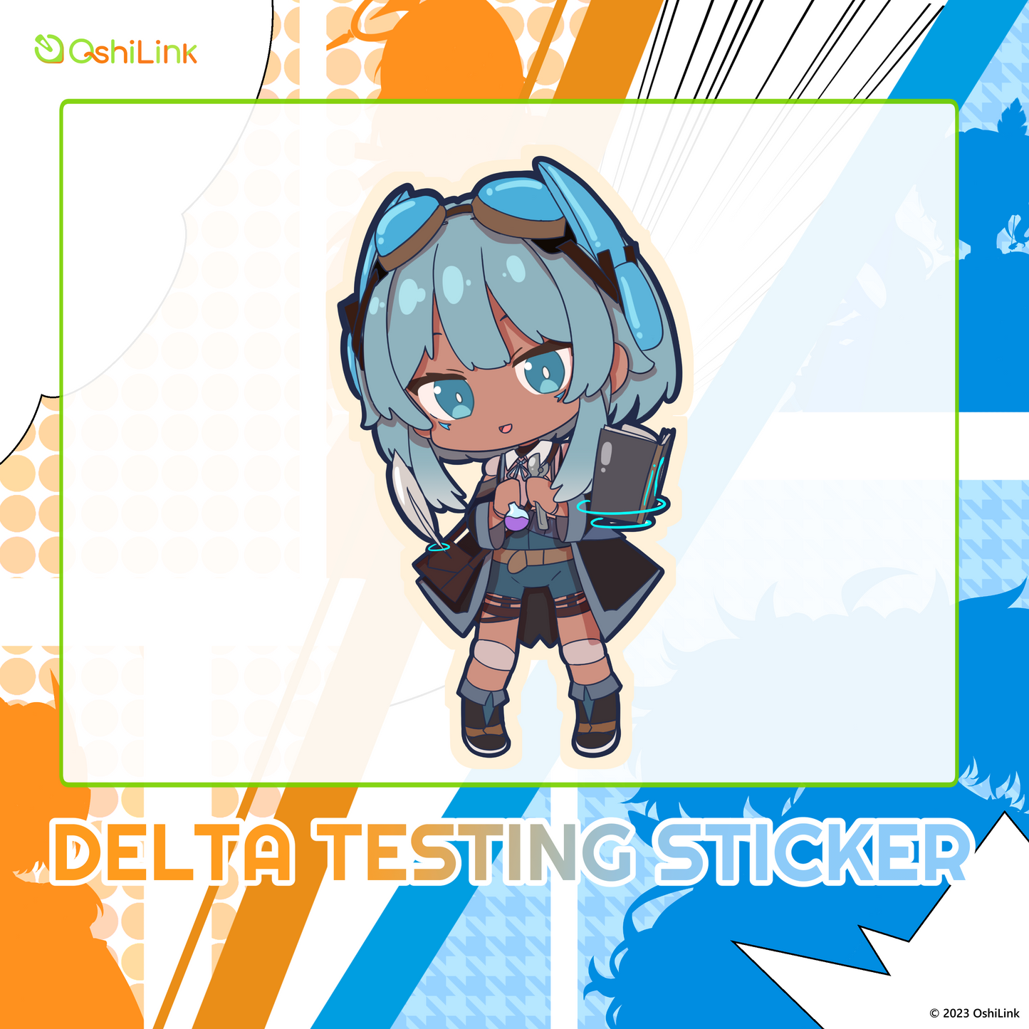 Delta Testing Sticker
