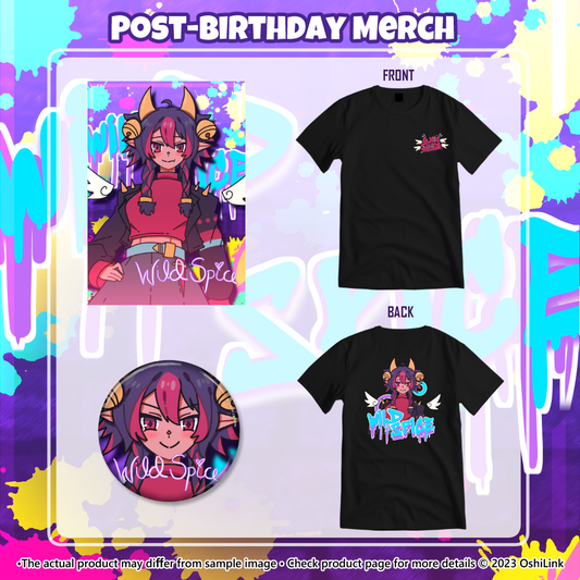 WildSpice Post-Birthday Merch 2024